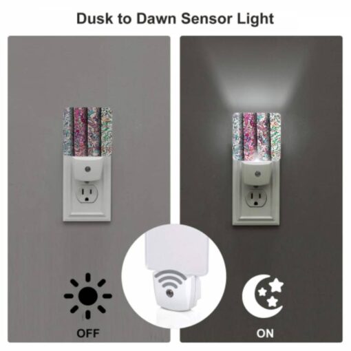 Night Light Set Of 2, Three Colorful And Intricate Designs Are Displayed Side By Side. -Nuas Diy Shop 20e554e3e798b20b1b5770c8df612296d9db4722