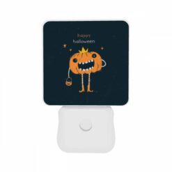 Night Light Set Of 2, A Cartoon Pumpkin With A Crown On Its Head And A Smile On Its Face. -Nuas Diy Shop 210cf25e11a273c95d99c4e859afbc0c04a04044