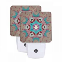 Night Light Set Of 2, A Colorful