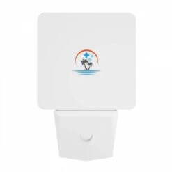 Night Light, A Logo Of A Palm Tree And A Cross. -Nuas Diy Shop 2246ba1fed1df2120369548598b6997109e06e8f