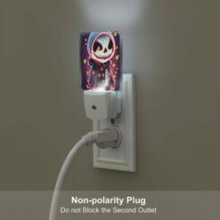 Night Light Set Of 2, A Skeleton Wearing A Black Jacket And A Blue Hat. -Nuas Diy Shop 22539e1b49b48cd1538f0b5613dc78dd96f15f61