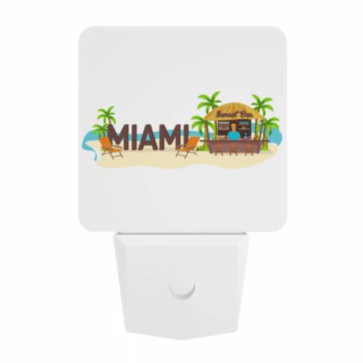 Night Light, A Cartoon Of A Beach Bar With A Man Standing Behind It. -Nuas Diy Shop 229705bfdb981fadc967bd4c939e22329f592707