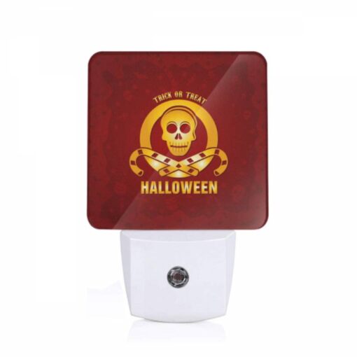 Night Light, A Skeleton Wearing A Hat And Holding A Treat Is The Centerpiece Of A Halloween Design. -Nuas Diy Shop 22d32d2f72ba0df442b44502ffd47b708b39ab95