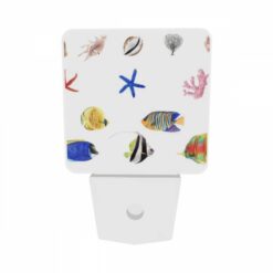 Night Light Set Of 2, A Collection Of Colorful Fish And Sea Creatures. -Nuas Diy Shop 239cdd27bfd27acce063bccf7dae7d799ee73950