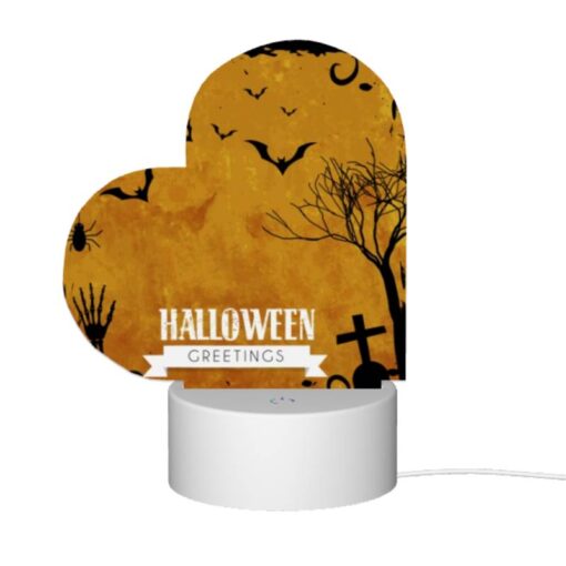 Love Acrylic Night Light, A Halloween Greetings Card With A Spider And Bats On It. -Nuas Diy Shop 239dd3bc6ac20353c7dfaef93e715c3b4ae8ee56