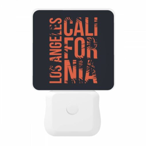 Night Light, A Colorful Sign That Says "California" With A Palm Tree On It. -Nuas Diy Shop 23ad40bf24f1f84d0a3919217c08074a5593db3e