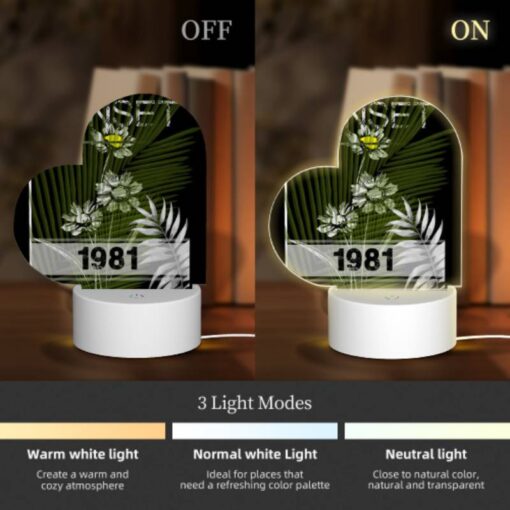 Love Acrylic Night Light, A Picture Of A Sunset With A Palm Tree In The Foreground. -Nuas Diy Shop 248e6f93238e3df4c71fec4e752502f06622e6c2