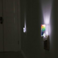Night Light, A Colorful Tree With A Yellow -Nuas Diy Shop 254d2dd7982bcb718d68cde48b531a8a5116d5af