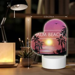 Love Acrylic Night Light, A Sunset Over The Ocean With A Beach Scene. -Nuas Diy Shop 2608443c124466f5524e0b1fe3496428bb0d54da