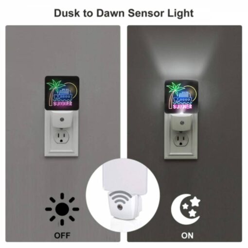 Night Light Set Of 2, A Neon Sign That Says "Summer" With A Boat On It. -Nuas Diy Shop 29d27e60df971a5a5a85bbc3cf3a956ea6ff49fb