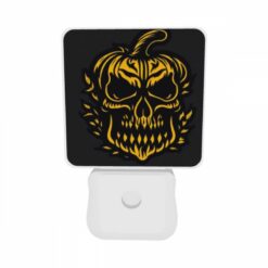 Night Light Set Of 2, A Skull With A Pumpkin Face. -Nuas Diy Shop 2a10a13091789a57ec9bbe95682d2d525394600a