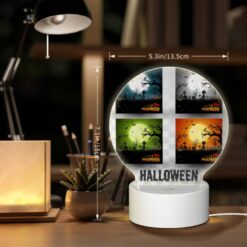 Round Acrylic Night Light, A Set Of Four Halloween Backgrounds. -Nuas Diy Shop 2ba97991bc68c73fd1ce773dd462d21d5974d576
