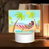 Rectangular Acrylic Night Light, A Woman Is Sitting In A Hammock On The Beach -Nuas Diy Shop 2bd9b6720179dd51f7c1a98ed7a89202c8310654