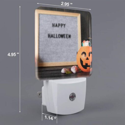 Night Light Set Of 2, A Happy Halloween Sign Is Displayed Next To A Pumpkin. -Nuas Diy Shop 2be4845e4007eb1d545b8c45ec5136e6164cda2c
