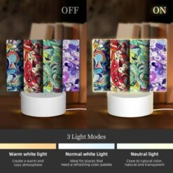 Rectangular Acrylic Night Light, Three Colorful Designs Are Displayed Side By Side. 4 Rectangular Acrylic Night Light, Three Colorful Designs Are Displayed Side By Side. -Nuas Diy Shop 2c96eea38c86c89f7b033115064ee5f279ee4fbc