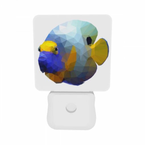 Night Light Set Of 2, A Blue And Yellow Fish With A Black Nose. -Nuas Diy Shop 2db3cde3db3cdf0e6321385031527f2f09e2770f