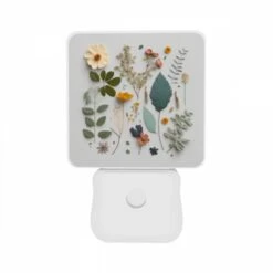 Night Light Set Of 2, A Collection Of Different Flowers And Leaves. -Nuas Diy Shop 30704e0a7c5a1f2f228a852089b5ed2e4cf9992f