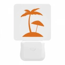 Night Light, A Picture Of A Palm Tree With A Beach Umbrella. 11 Night Light, A Picture Of A Palm Tree With A Beach Umbrella. -Nuas Diy Shop 31294075c65ec396c686b8595be2e2504c7ae50f