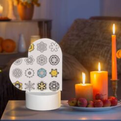 Love Acrylic Night Light, A Collection Of Geometric Shapes -Nuas Diy Shop 31dd1f082be03f9d79a63621a52ae69fb393f013
