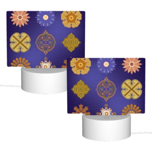 Rectangular Acrylic Night Light, A Collection Of Six Different Flower Designs. -Nuas Diy Shop 325034c725ceb5cead39e53ba40e53f7e6ef2931