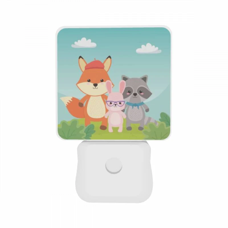 Night Light Set of 2, A fox Night Light Set Of 2, A Fox -Nuas Diy Shop 32d680d60b9401cb5c3bb2862ed85d0cde4ad89d