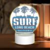 Round Acrylic Night Light, A Surfboard Logo For Long Beach -Nuas Diy Shop 32f2313891f19fa39d460df5d53c82695c1d7dc0