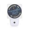 Night Light, A Blue And White Sign That Says Welcome To Huntington Beach. 1 Night Light, A Blue And White Sign That Says Welcome To Huntington Beach. -Nuas Diy Shop 33a2f4e357b905ca8095926cea12b9dbf1a8a9c6