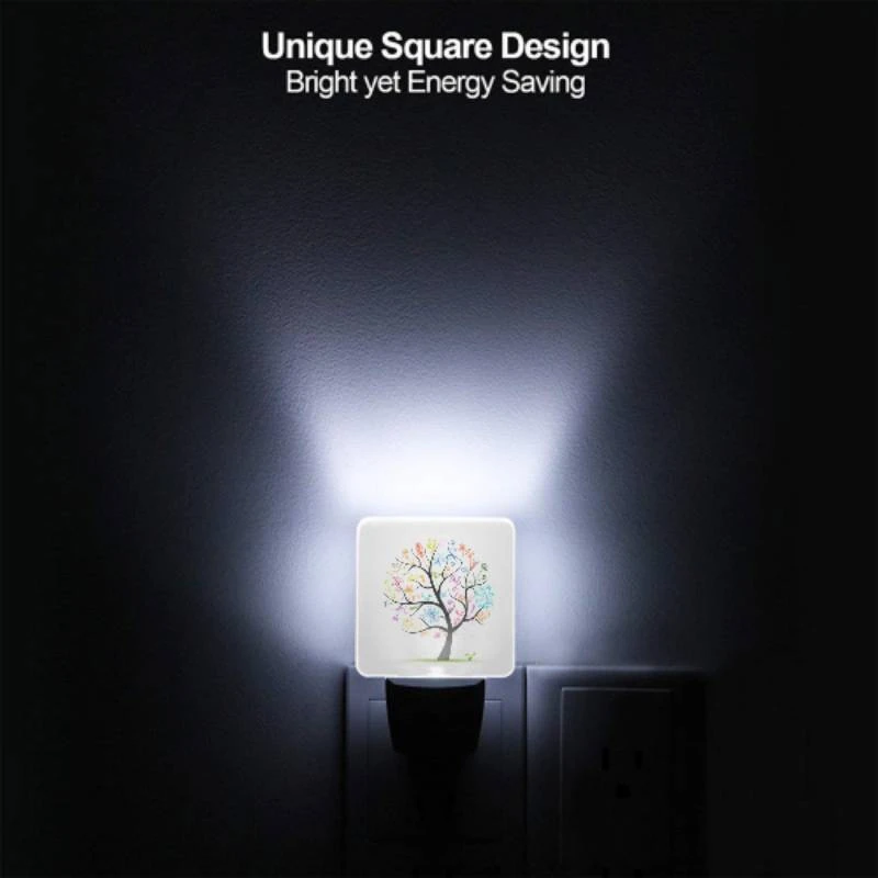 Night Light Set of 2, A colorful tree with many different colored flowers on it. Night Light Set Of 2, A Colorful Tree With Many Different Colored Flowers On It. -Nuas Diy Shop 36be11a2fea1d03f83fdcefe20f2a3e1564e7228