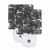 Night Light Set Of 2, A Black And White Photo Of A Bunch Of Leaves. -Nuas Diy Shop 36fa62ab23212e3e00792c0b95f39bd9897f4476