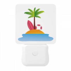 Night Light, A Palm Tree Is On A Tropical Island. -Nuas Diy Shop 37d3c4584af91f4c6a8fdb598acf06742d50dffc