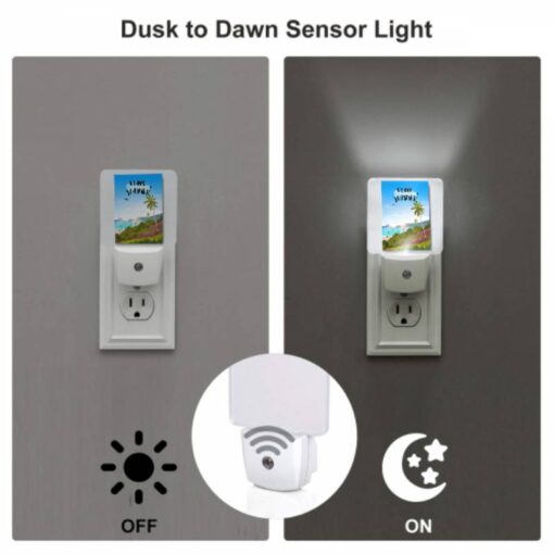 Night Light Set Of 2, A Colorful Poster With A Beach Scene And The Words "I Love Summer". -Nuas Diy Shop 3a015187c91902d9500ebf3e9c96d0c83b4c2749