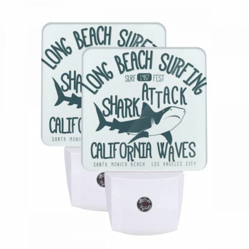 Night Light Set of 2, A poster advertising Long Beach Surfing 1987. Night Light Set Of 2, A Poster Advertising Long Beach Surfing 1987. -Nuas Diy Shop 3af625bf0375415d90daacceaf2869ca3648691e