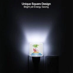 Night Light, A Palm Tree Is On A Tropical Island. -Nuas Diy Shop 3b08fbf8ce2a7df7bc45f7e768e7b9f3beada832