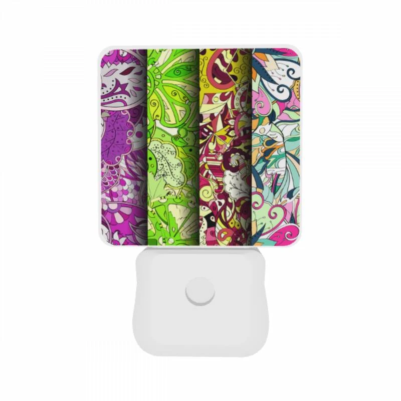 Night Light Set of 2, Three colorful designs are displayed on a row. Night Light Set Of 2, Three Colorful Designs Are Displayed On A Row. -Nuas Diy Shop 3bc1b368016665cd8154c63face548e5b51f7ee3