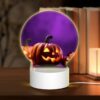 Round Acrylic Night Light, A Group Of Pumpkins With Faces Drawn On Them. -Nuas Diy Shop 3c59adc870b68686a97ea4f3eae49f4e741dca9d