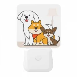 Night Light, Three Dogs Are Sitting Together 10 Night Light, Three Dogs Are Sitting Together -Nuas Diy Shop 3c9dc226fa3ab1d1991c8c4a29f1a70b12e3c1b5
