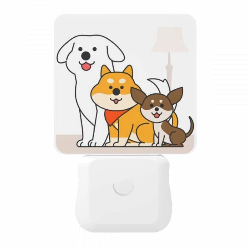 Night Light, Three dogs are sitting together Night Light, Three Dogs Are Sitting Together -Nuas Diy Shop 3c9dc226fa3ab1d1991c8c4a29f1a70b12e3c1b5