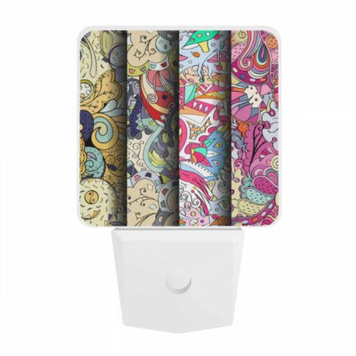 Night Light, Four Different Colored Designs Of A Flower. -Nuas Diy Shop 3ce40017ef05848b1e7e592bc6817a7683689be3