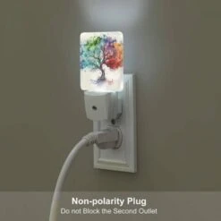 Night Light Set Of 2, A Tree With Many Colors On It. 6 Night Light Set Of 2, A Tree With Many Colors On It. -Nuas Diy Shop 3d76135fe415b5145b45fcd984098423020b4a9a