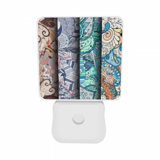 Night Light Set Of 2, Three Different Colored Paintings Of Flowers. -Nuas Diy Shop 3e033ccc4932cddaed58fa68ade90817fab4b925