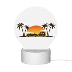 Round Acrylic Night Light, A Car Is Driving Down A Road With A Camper Trailer Attached To It. 11 Round Acrylic Night Light, A Car Is Driving Down A Road With A Camper Trailer Attached To It. -Nuas Diy Shop 3e60de5061c7023b8c9669dd7e0f758ad0815101
