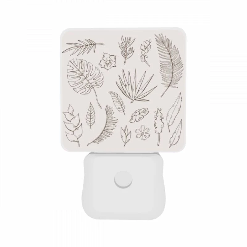 Night Light Set of 2, A collection of leaves and flowers in various colors. Night Light Set Of 2, A Collection Of Leaves And Flowers In Various Colors. -Nuas Diy Shop 405e30d21b8d8765f6201e7b22424f845e8b3c38