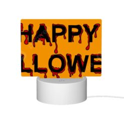 Rectangular Acrylic Night Light, A Happy Halloween Sign With Red Letters. -Nuas Diy Shop 420f0e5fb49374da1daa9f598c7175040e41f3d4