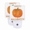 Night Light Set Of 2, A Happy Halloween Sign With A Pumpkin On It. -Nuas Diy Shop 42a743d5caba2e1586ee0e40f30fe4713c20d615