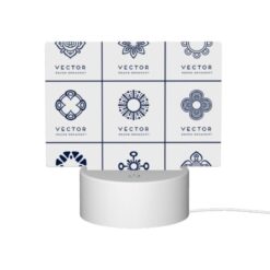 Rectangular Acrylic Night Light, A Collection Of Six Different Vector Logos. -Nuas Diy Shop 42aadca955748c0a4f2dbe7ad864711f3c701cc6