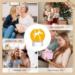 Rectangular Acrylic Night Light, A Yellow Circle With A Palm Tree In It. -Nuas Diy Shop 42dbabb6a006cc0c0d7d76a50475a4d4fa9d6e78