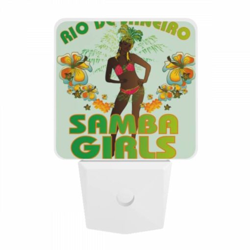 Night Light, A Woman In A Bikini Is Posing For A Poster Advertising Rio De Janeiro. -Nuas Diy Shop 432a0280efc71f5c861692ce7c49db5679b1504c