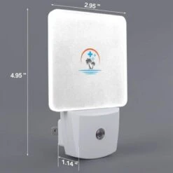 Night Light, A Logo Of A Palm Tree And A Cross. -Nuas Diy Shop 43936a109c5ff956caa1ed199491fa19c08a0a4d