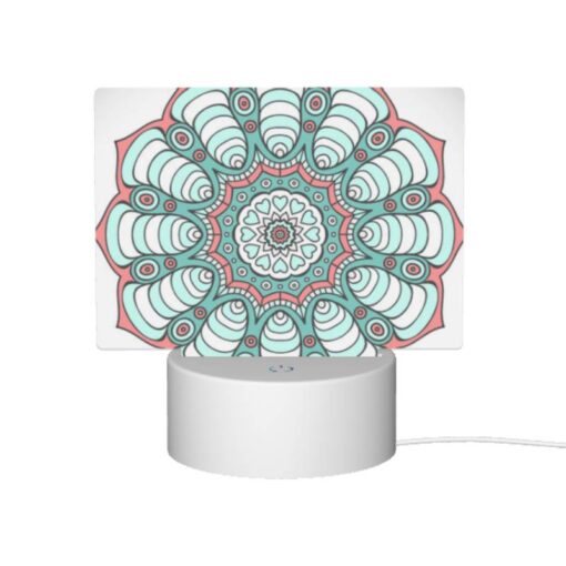 Rectangular Acrylic Night Light, A Colorful -Nuas Diy Shop 449ba4f3cb952a793e6178d1ac20cadcc85f9767