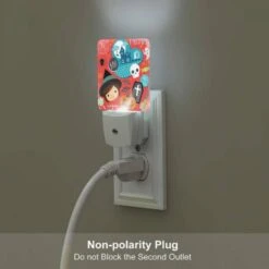 Night Light Set Of 2, A Halloween Themed Image With A Girl And Various Halloween Symbols. 6 Night Light Set Of 2, A Halloween Themed Image With A Girl And Various Halloween Symbols. -Nuas Diy Shop 4670120b16282f02031d3be27e1060b5a8d5e12f